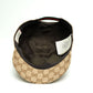 Salvatore Ferragamo Gancini Monogram Beige Canvas Cap