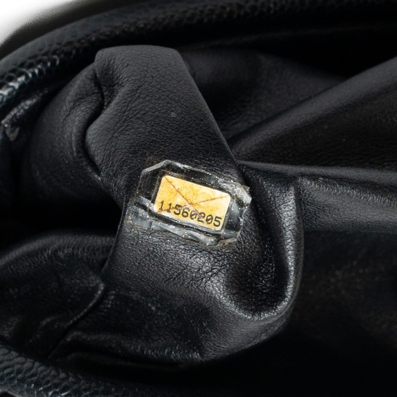 Chanel Timeless Quilted Caviar Clutch Black