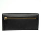 Prada Black & Cream Saffiano Leather Long Wallet