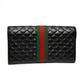 Gucci GG Marmont Black Quilted Calfskin Long Wallet