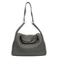 Hermes Lindy 30 Etain Taurillon Clemence Bag
