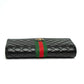 Gucci GG Marmont Black Quilted Calfskin Long Wallet
