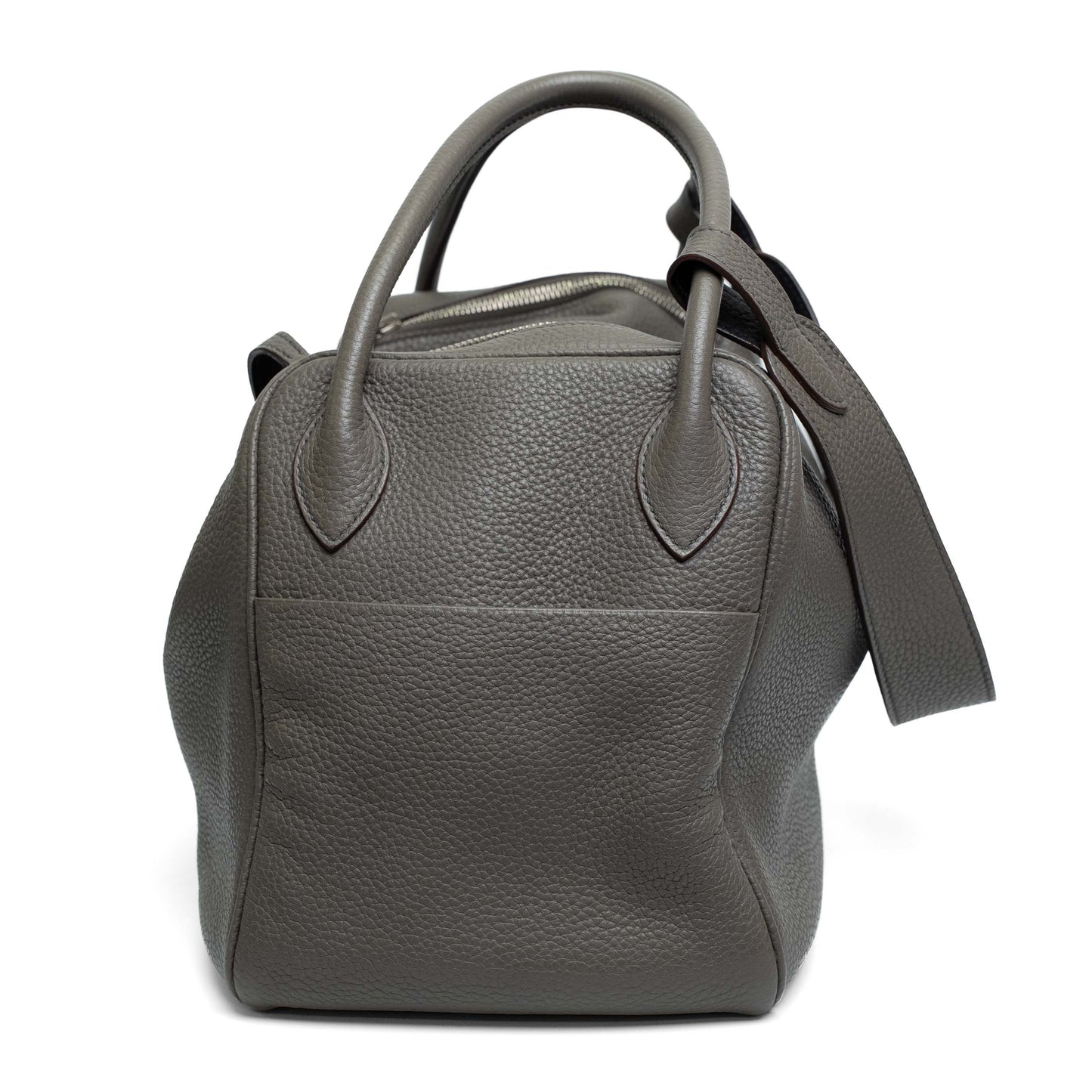 Hermes Lindy 30 Etain Taurillon Clemence Bag
