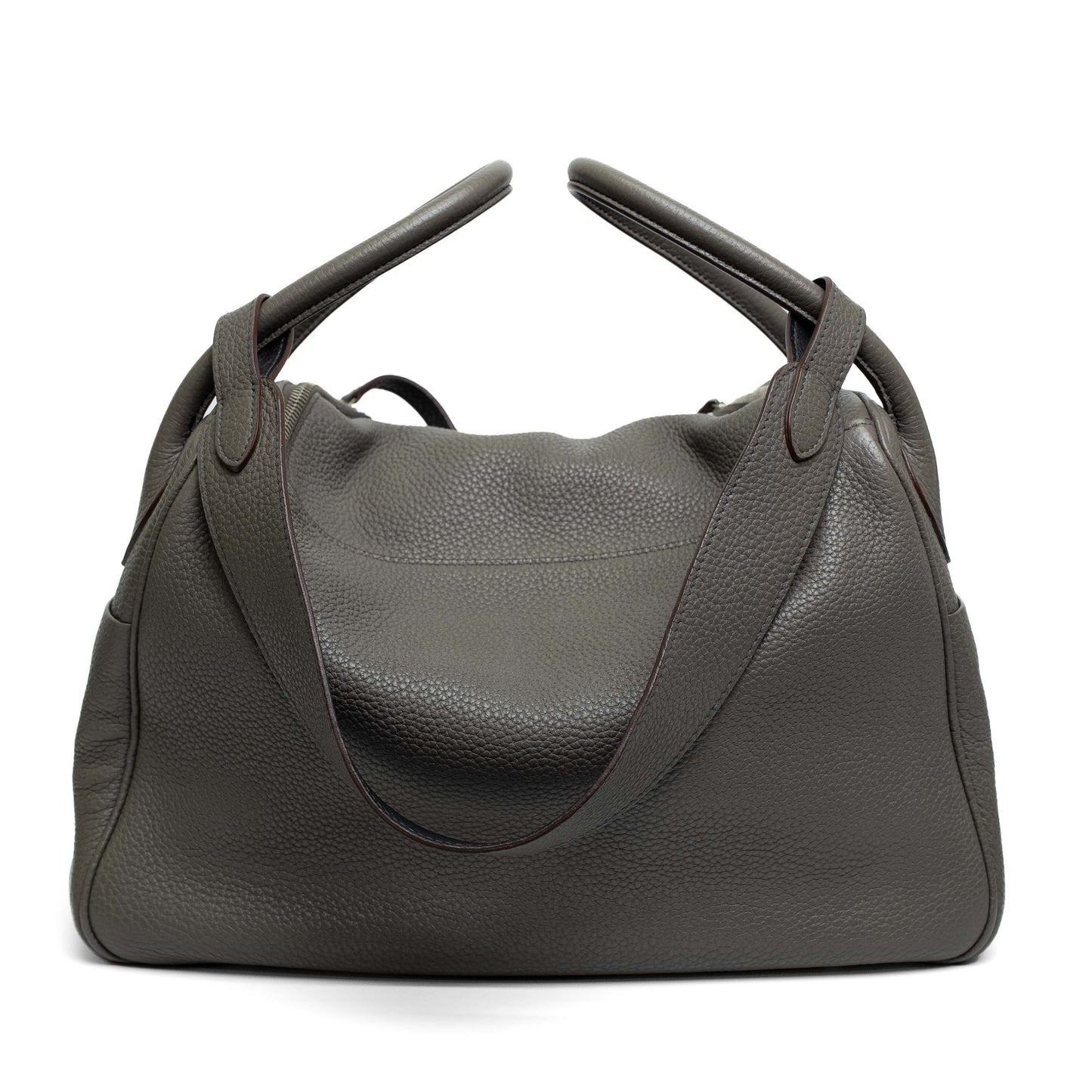 Hermes Lindy 30 Etain Taurillon Clemence Bag
