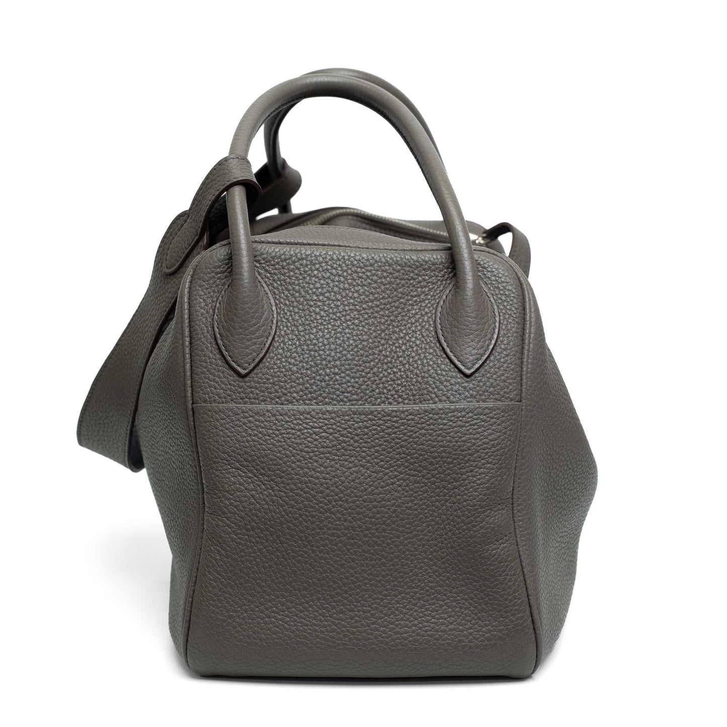Hermes Lindy 30 Etain Taurillon Clemence Bag