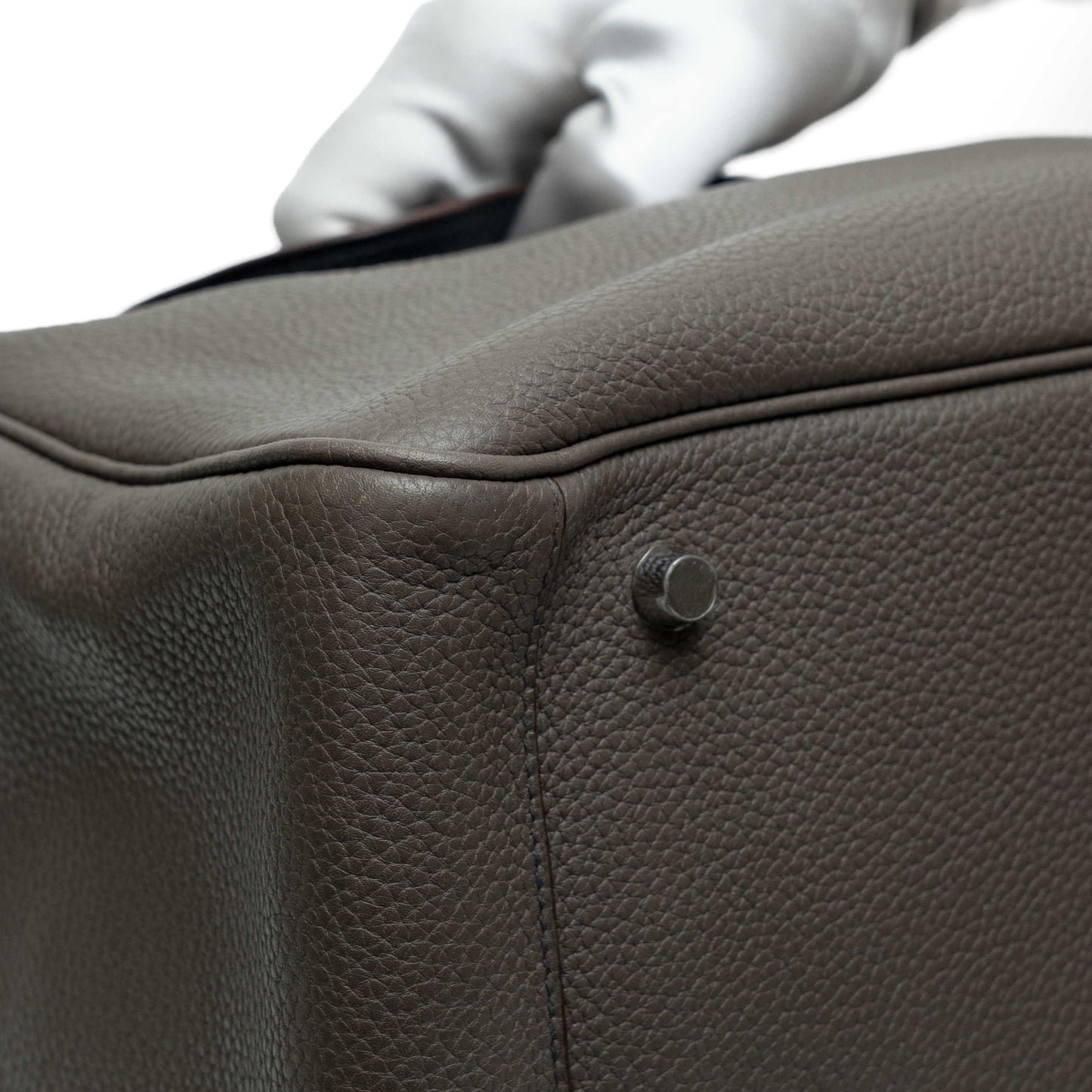 Hermes Lindy 30 Etain Taurillon Clemence Bag