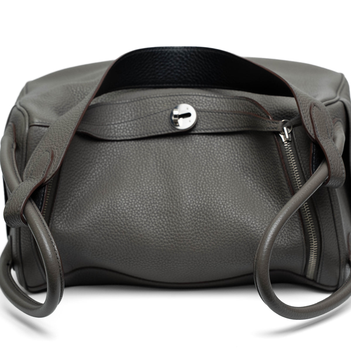 Hermes Lindy 30 Etain Taurillon Clemence Bag