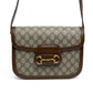 Gucci Horsebit 1955 GG Supreme Shoulder Bag