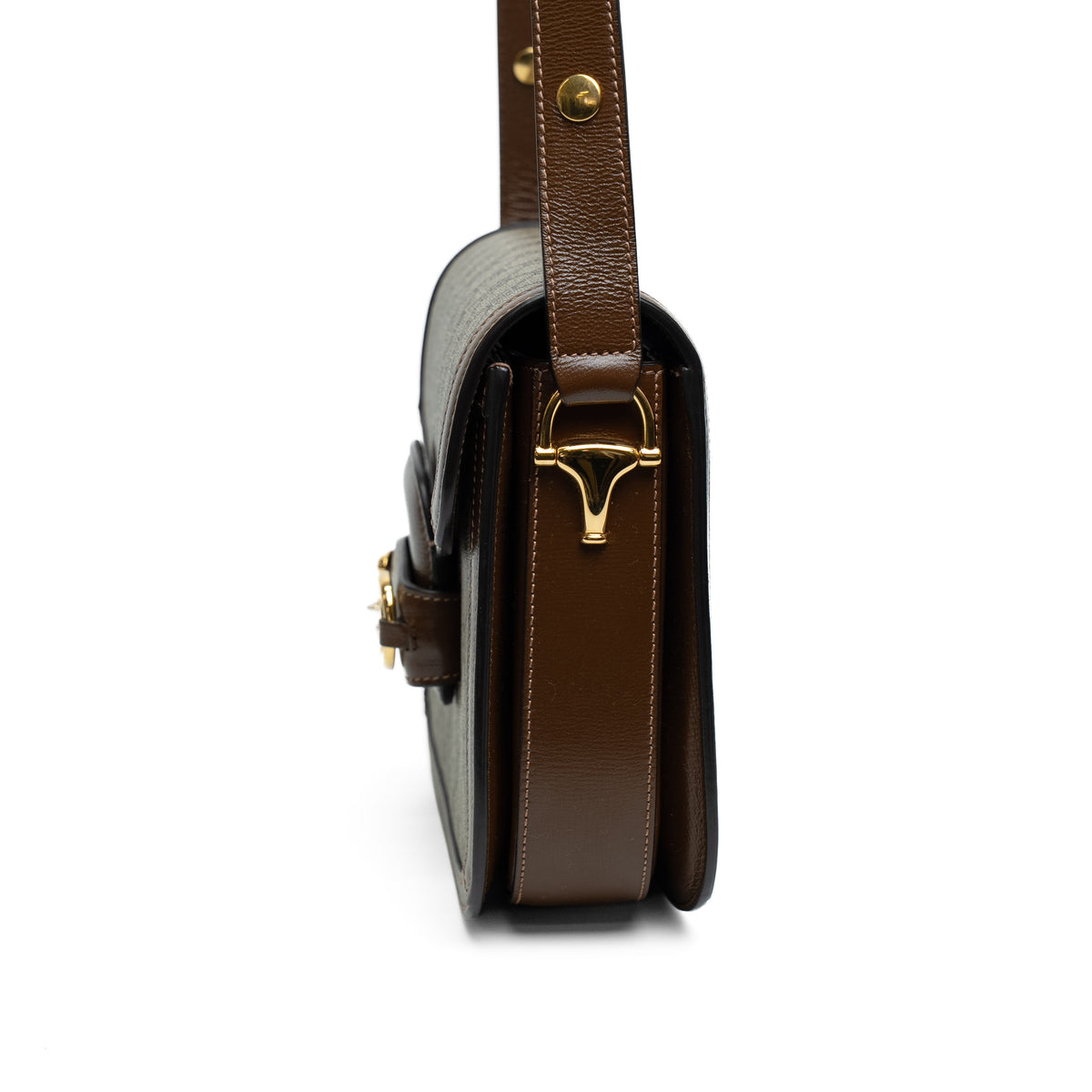 Gucci Horsebit 1955 GG Supreme Shoulder Bag