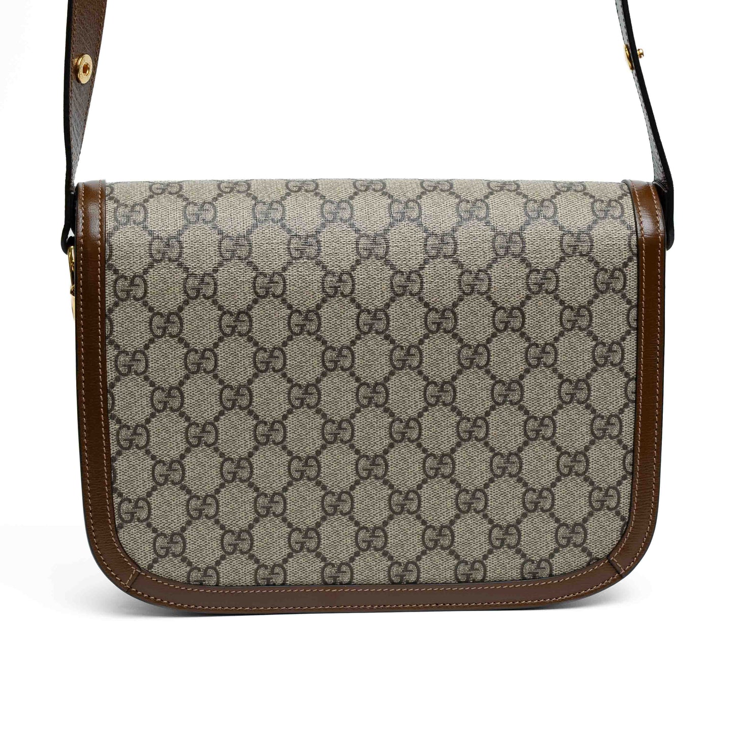 Gucci Horsebit 1955 GG Supreme Shoulder Bag
