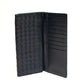 Bottega Veneta Cadet Grey Intrecciato Calfskin Long Wallet