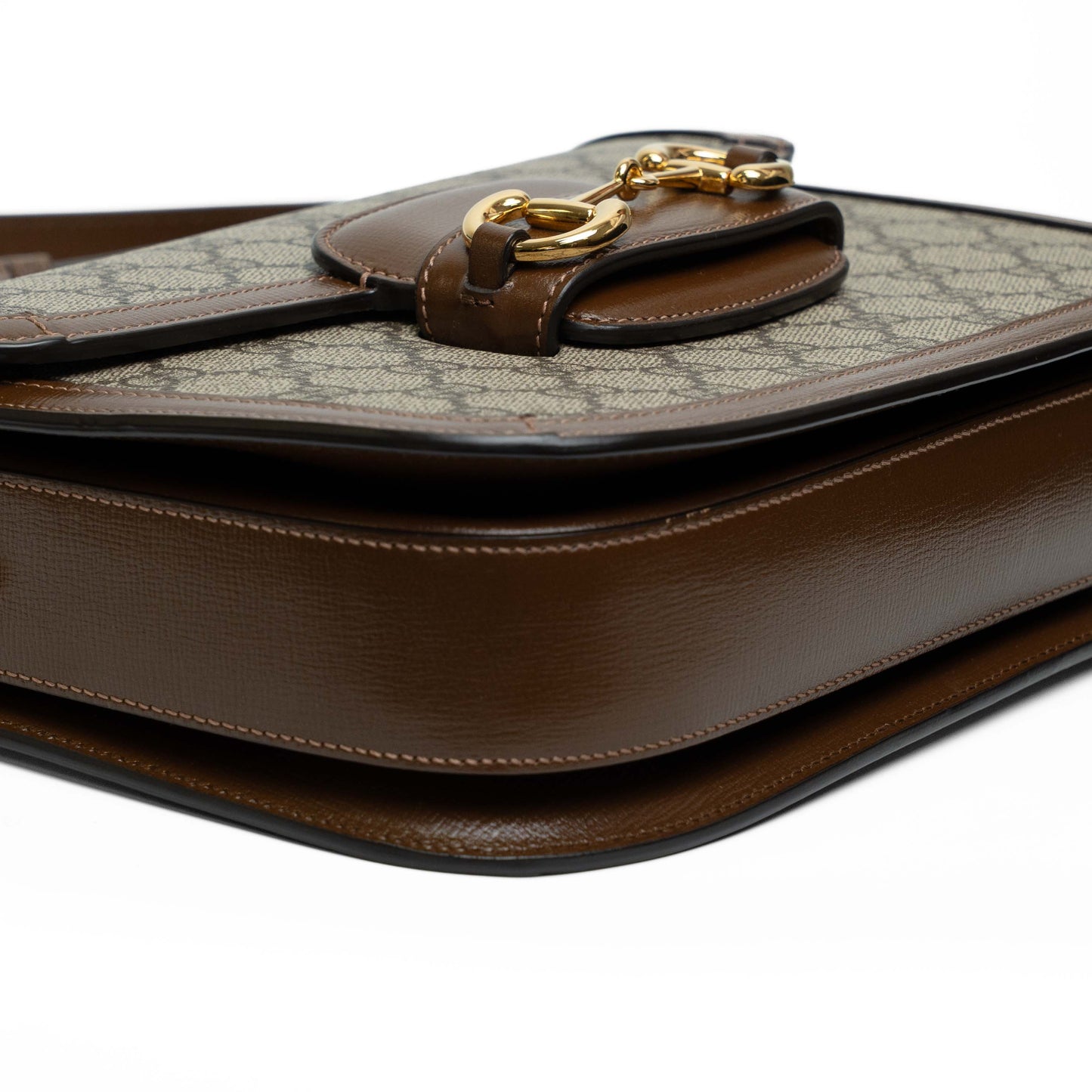 Gucci Horsebit 1955 GG Supreme Shoulder Bag