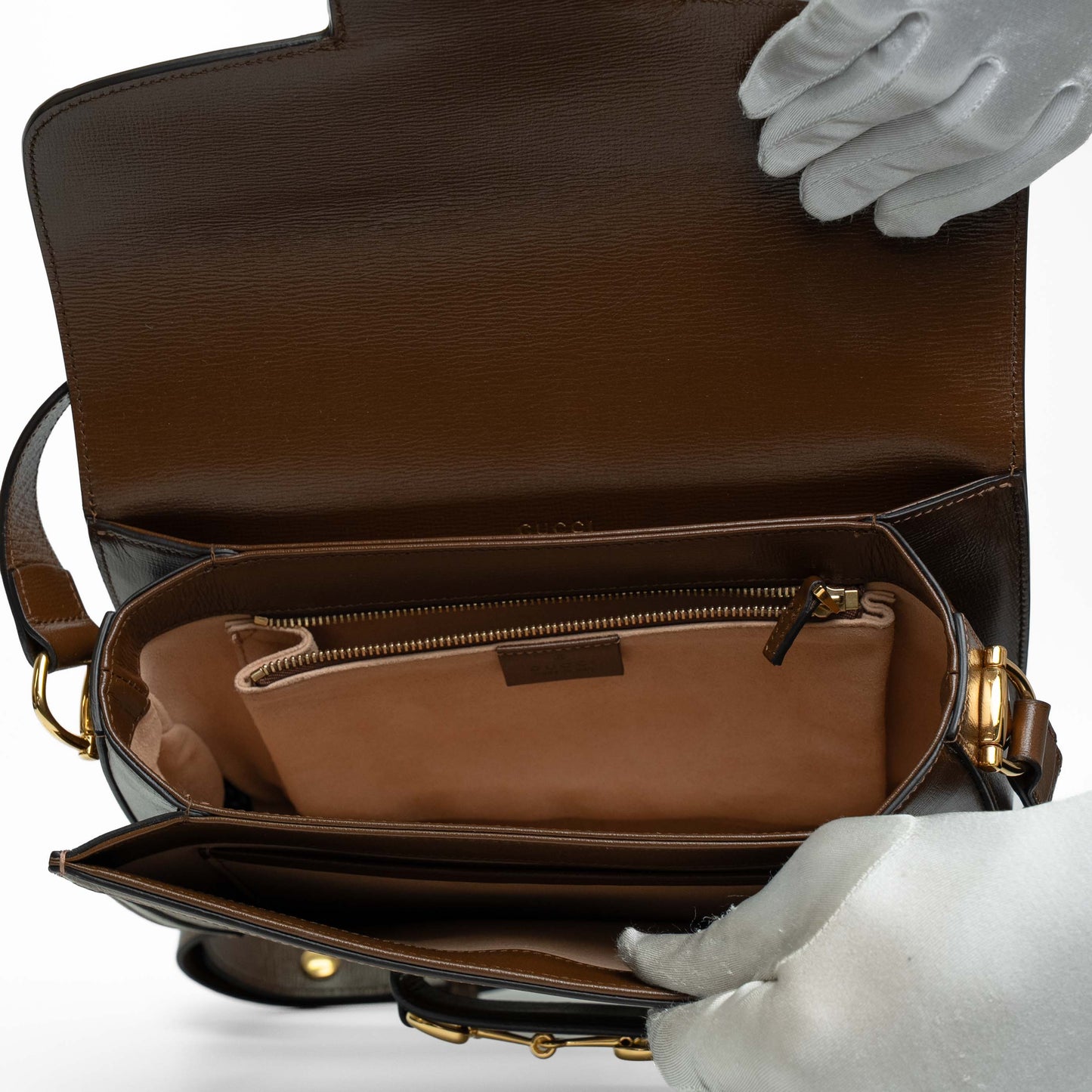 Gucci Horsebit 1955 GG Supreme Shoulder Bag