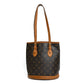Louis Vuitton Petit Bucket Monogram Shoulder Bag