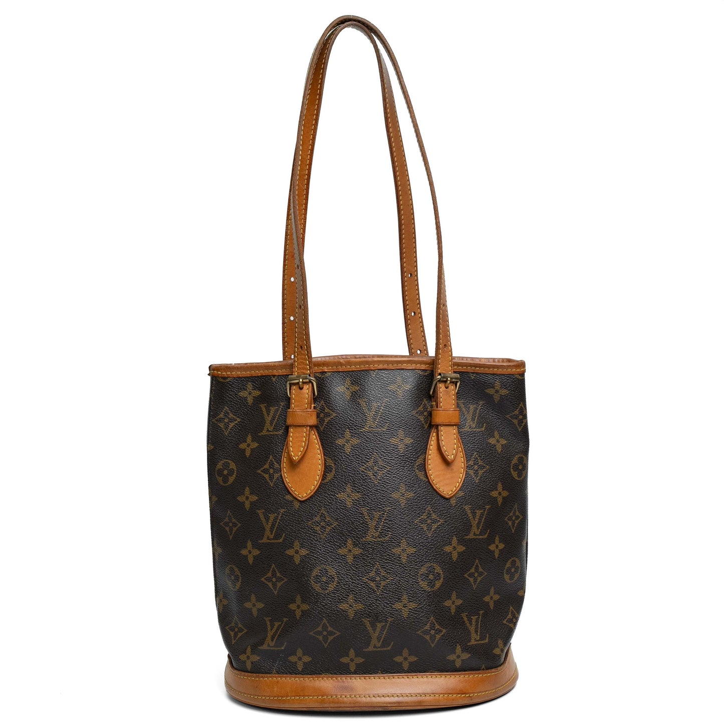 Louis Vuitton Petit Bucket Monogram Shoulder Bag