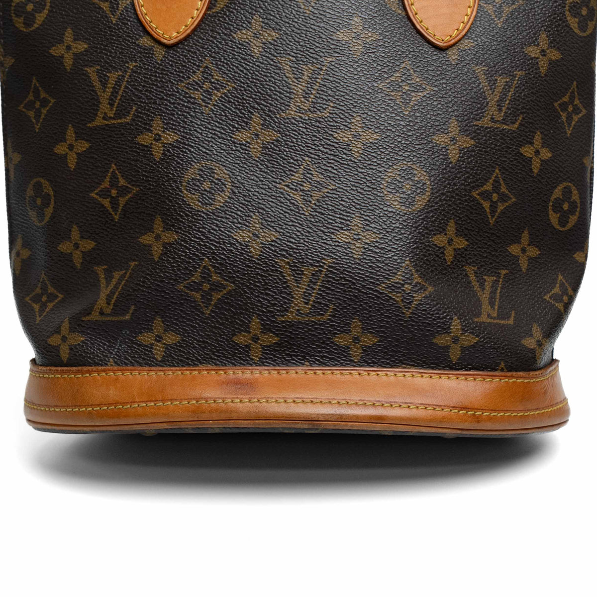 Louis Vuitton Petit Bucket Monogram Shoulder Bag