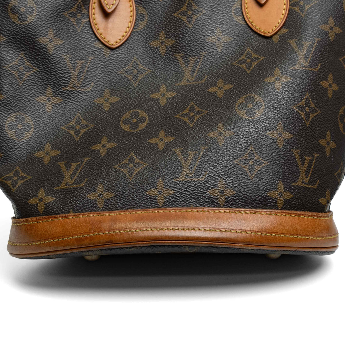 Louis Vuitton Petit Bucket Monogram Shoulder Bag