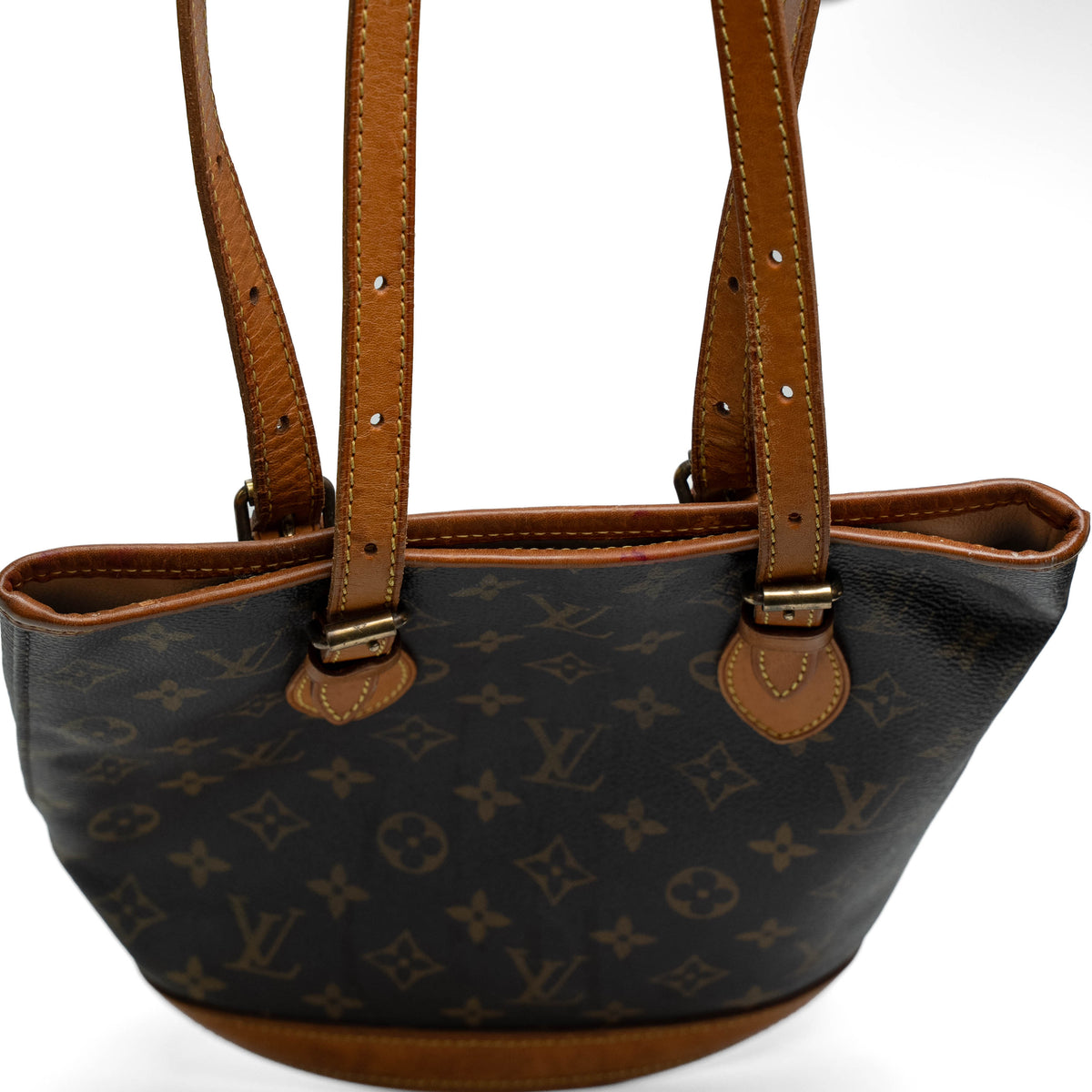 Louis Vuitton Petit Bucket Monogram Shoulder Bag
