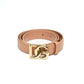 Dolce & Gabbana Beige Gold DG Buckle Belt