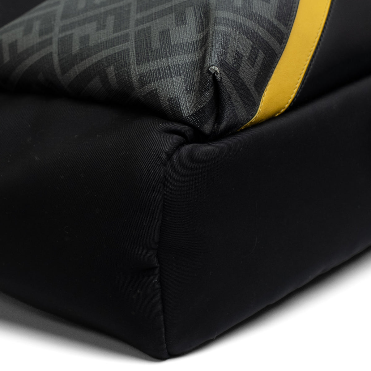 Fendi FF 1974 Diagonal Pouch Backpack Black