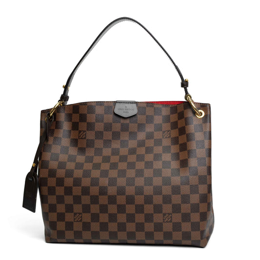 Louis Vuitton Graceful PM Damier Ebene Tote