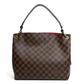 Louis Vuitton Graceful PM Damier Ebene Tote