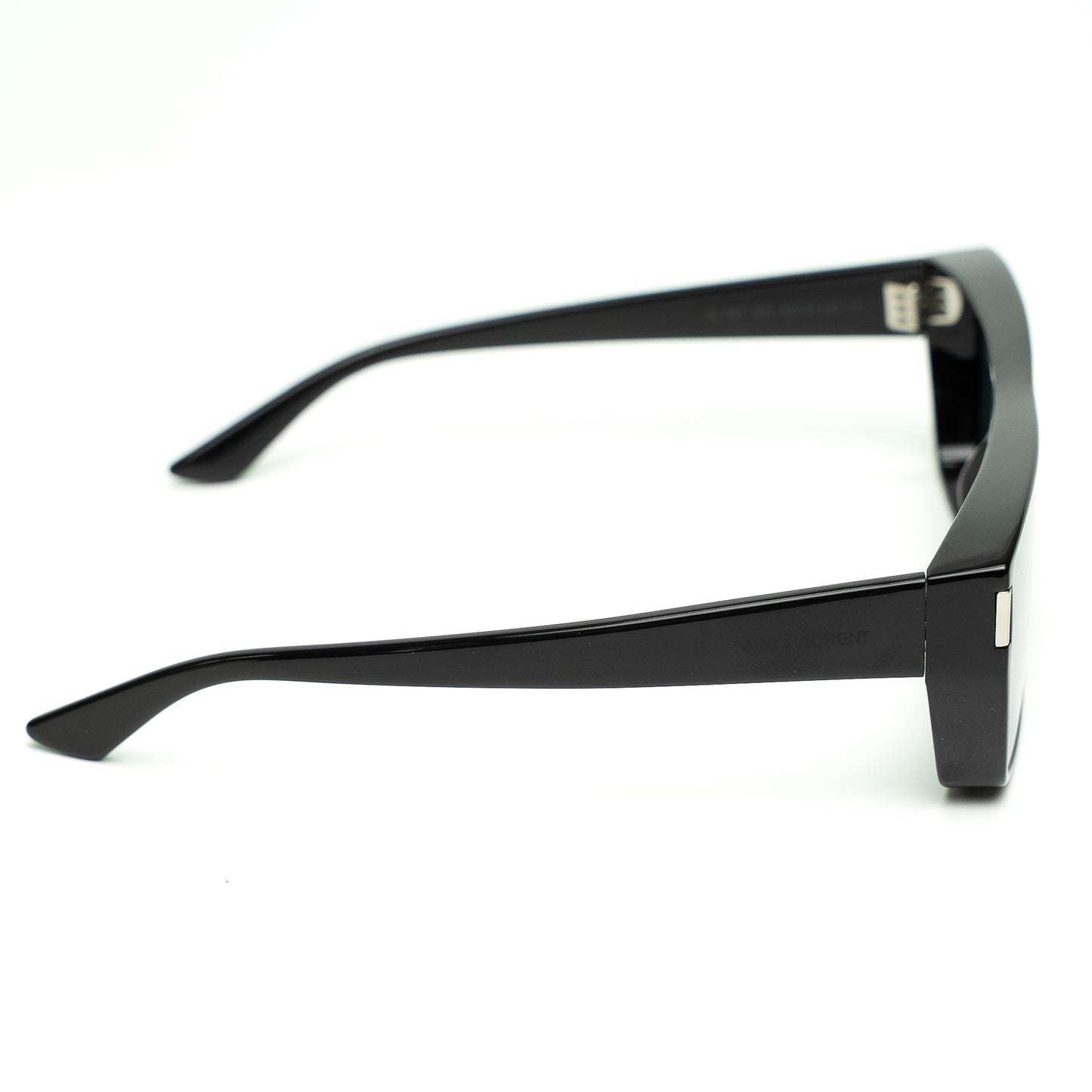 Saint Laurent Black Flat Top Sunglasses