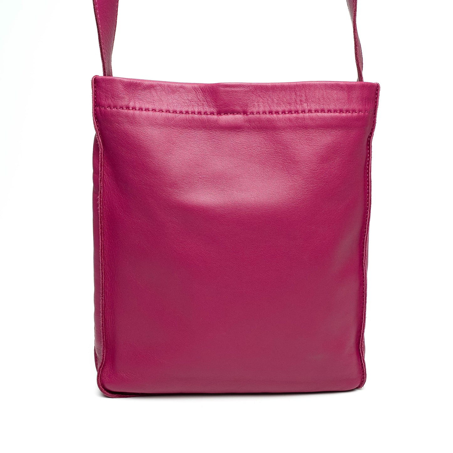 Hermès Fuchsia Clou de Selle Crossbody Bag