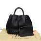 Louis Vuitton Girolata Mahina Leather Tote Black