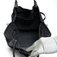 Louis Vuitton Girolata Mahina Leather Tote Black