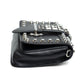 Prada Studded Black Leather Chain Shoulder Bag