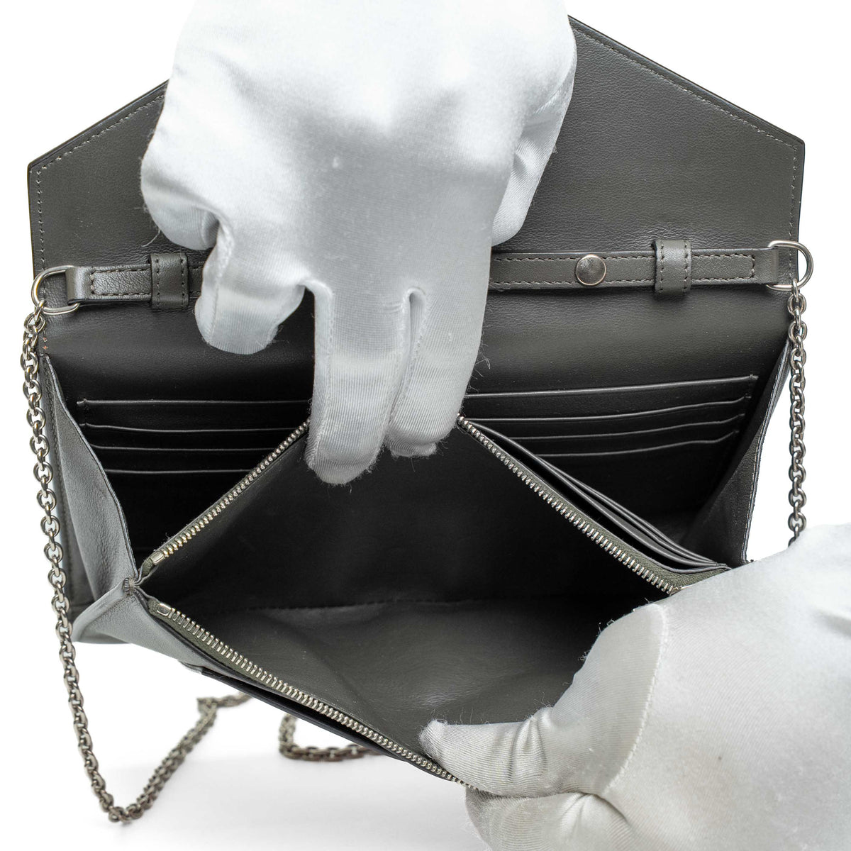 Chanel Trendy CC Lambskin Chain Clutch
