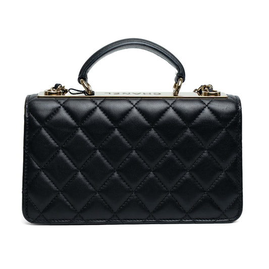 Chanel Trendy CC Lambskin Chain Clutch
