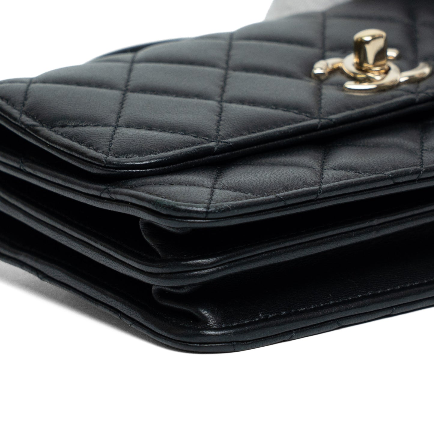 Chanel Trendy CC Lambskin Chain Clutch