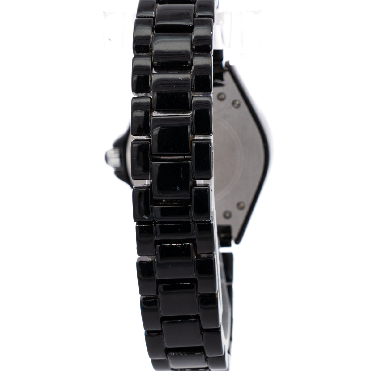Chanel J12 Black Ceramic Diamond Bezel Watch