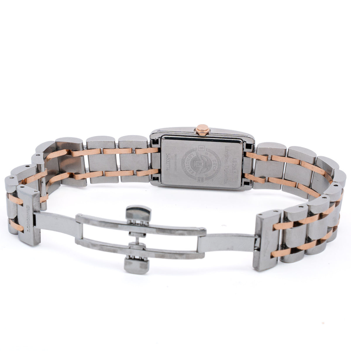 Longines DolceVita Two-Tone Rose Gold Watch