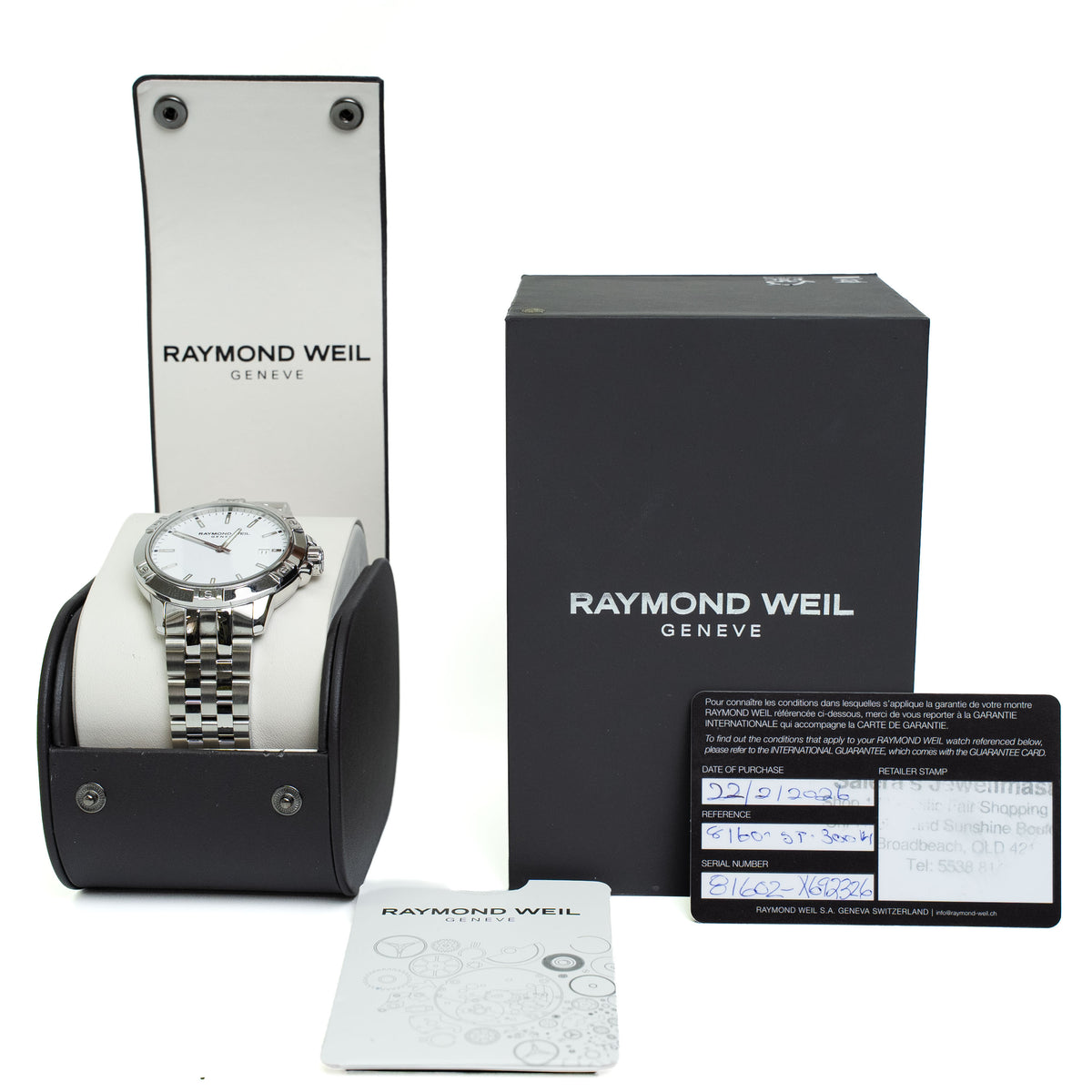 Raymond Weil Tango 41mm White Dial Watch