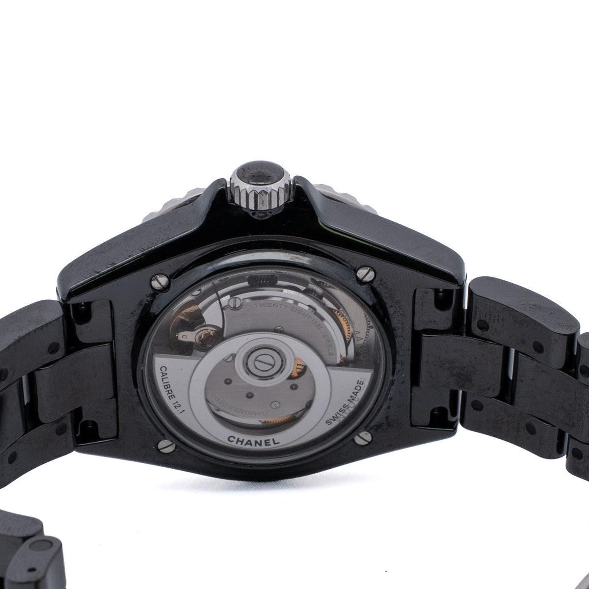 Chanel J12 Calibre 12.1 38mm Black Ceramic Watch