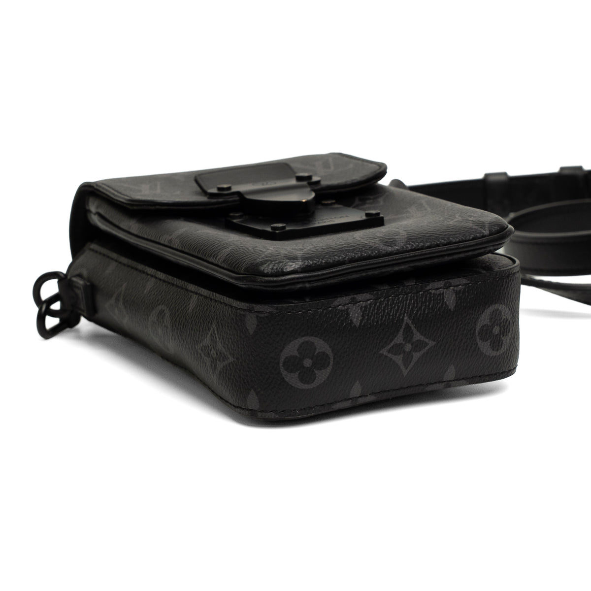 Louis Vuitton S-Lock Monogram Eclipse Wearable Wallet
