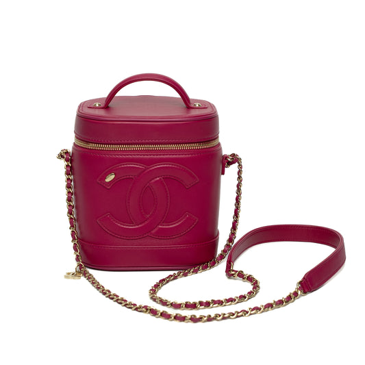 Chanel Vanity Case Pink Bag