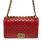 Chanel Boy Bag Red Leather