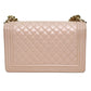 Chanel Boy Light Pink Patent Bag