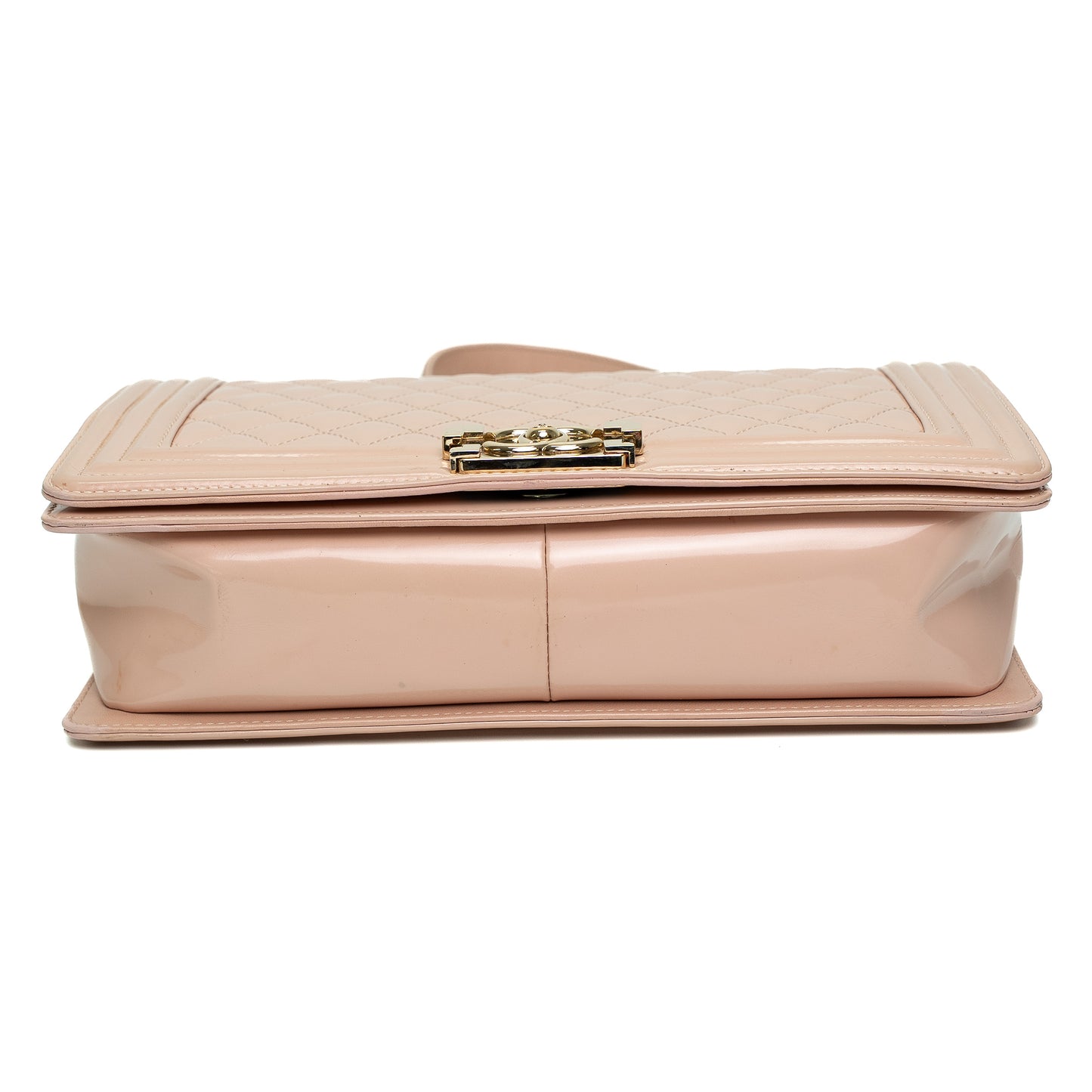 Chanel Boy Light Pink Patent Bag