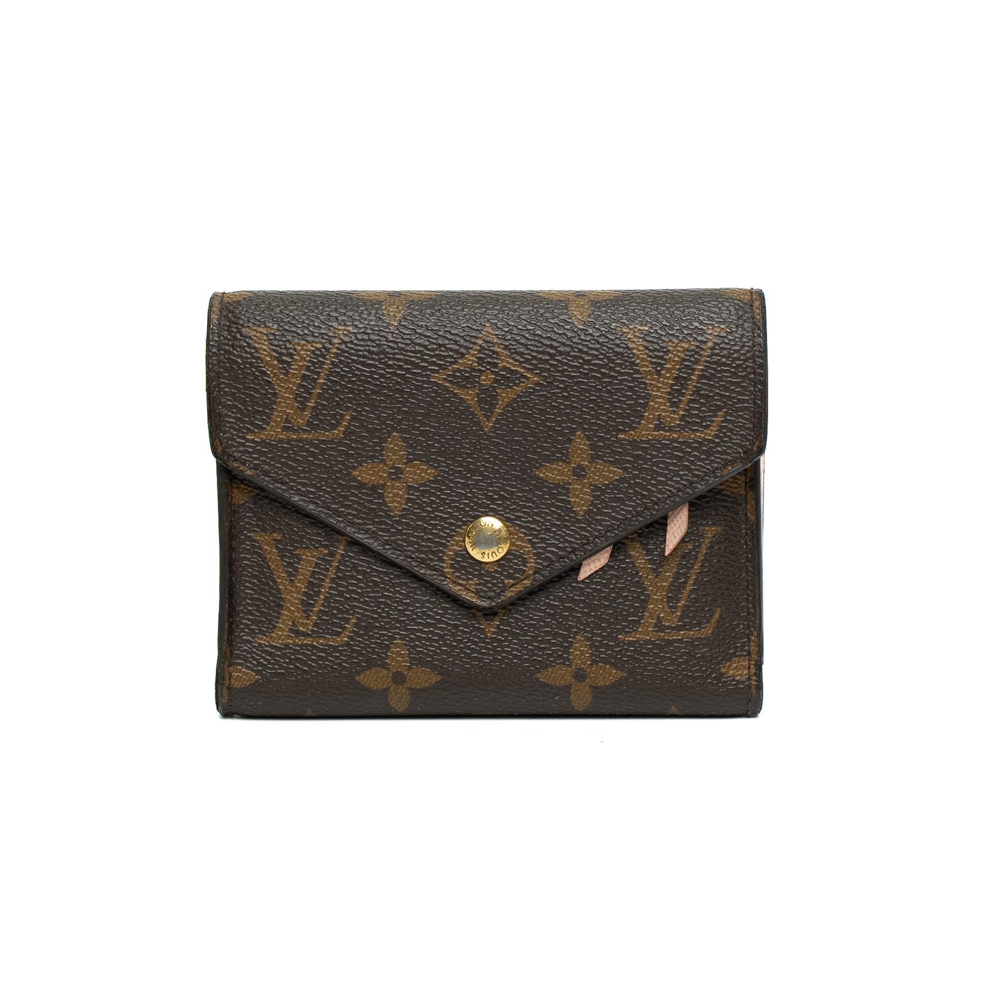 Louis Vuitton Monogram Victorine Wallet Rose Ballerine