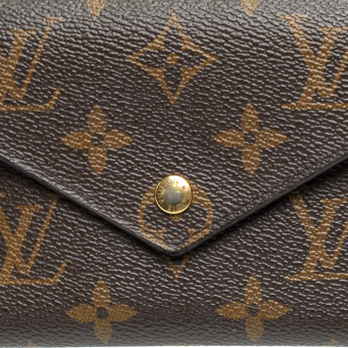 Louis Vuitton Monogram Victorine Wallet Rose Ballerine
