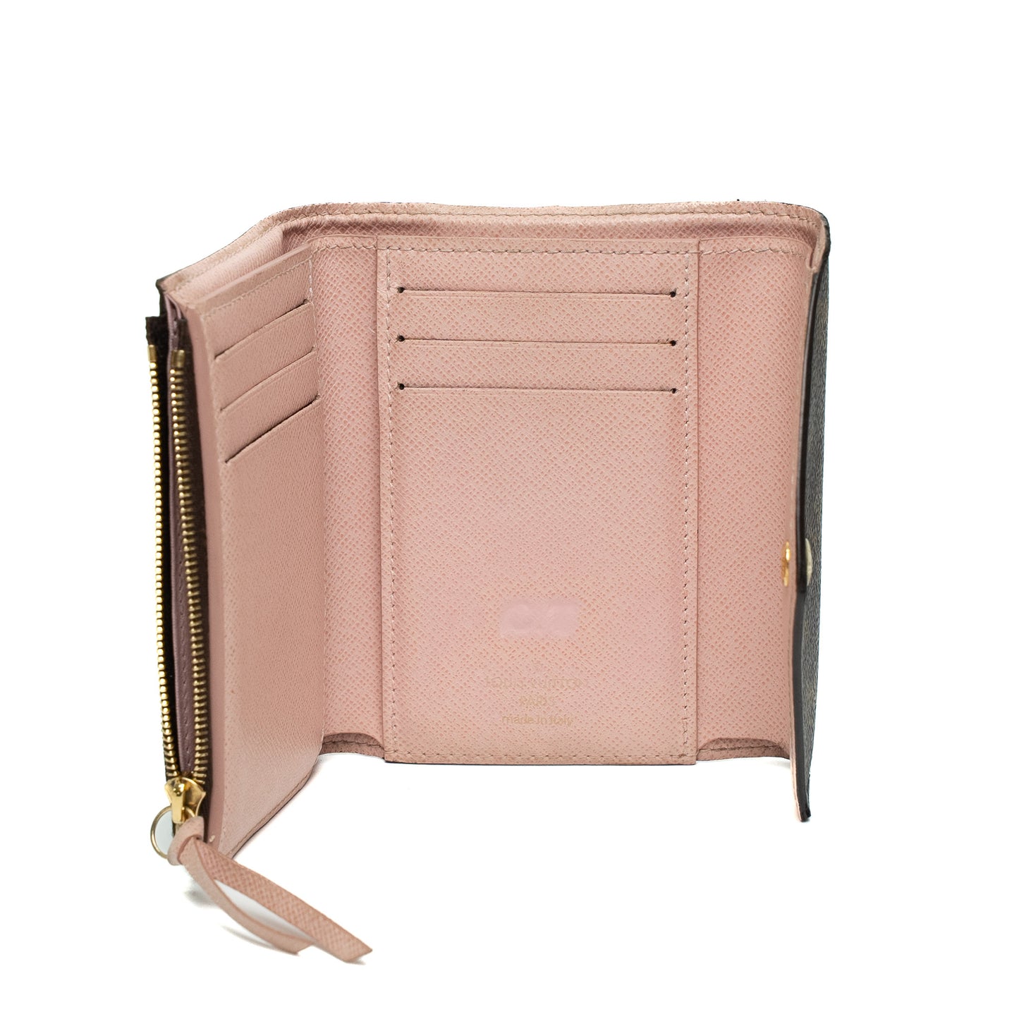 Louis Vuitton Monogram Victorine Wallet Rose Ballerine