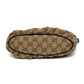 Gucci GG Canvas Beige Ebony Small Pochette Bag