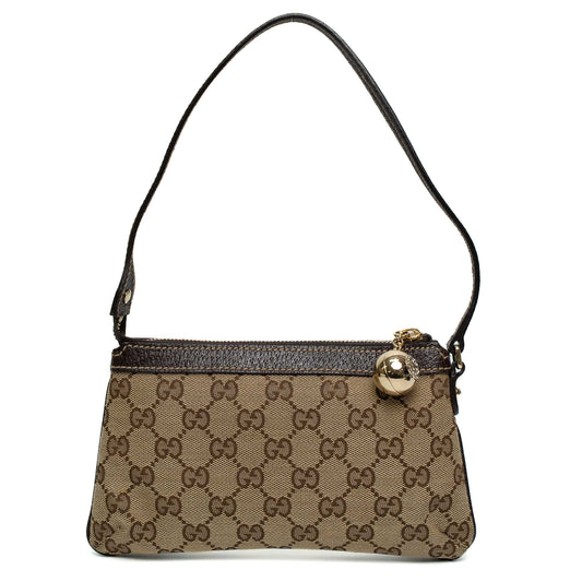 Gucci GG Canvas Accessories Pochette Bag