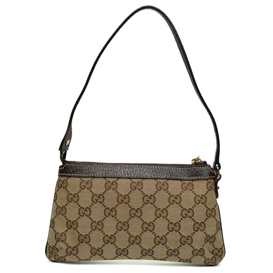 Gucci GG Canvas Accessories Pochette Bag