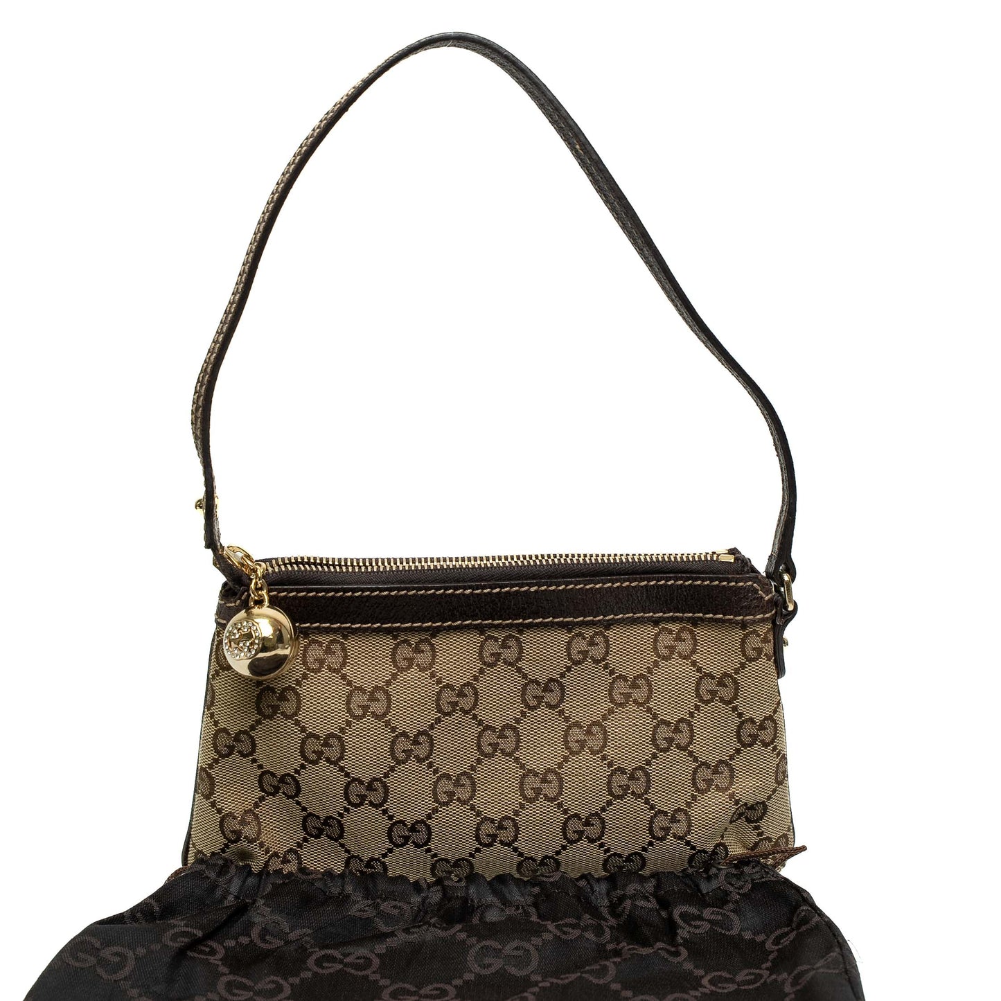 Gucci GG Canvas Accessories Pochette Bag
